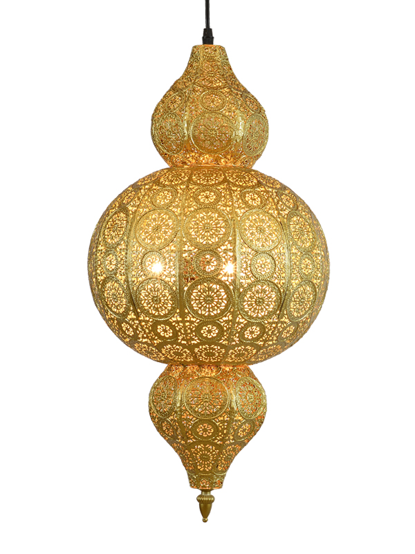 JY38020-阿拉伯伊斯兰风格手工焊接葫芦吊灯