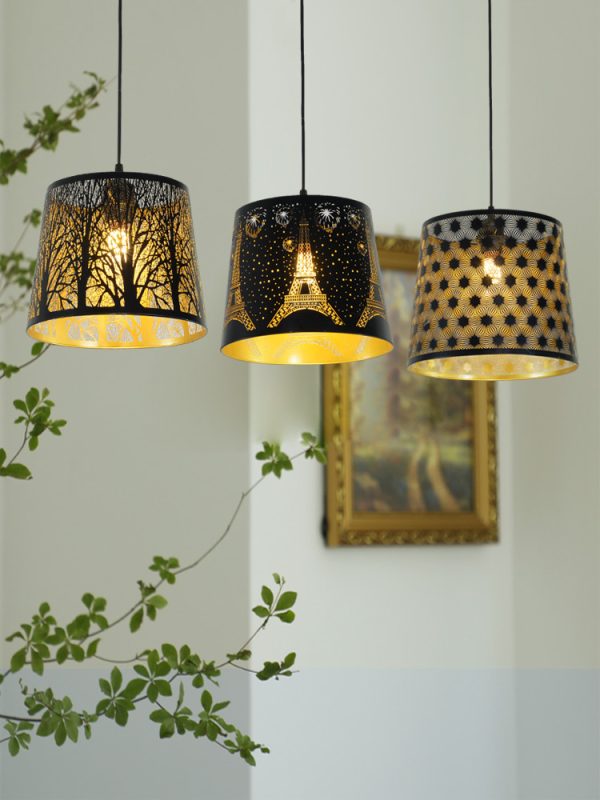 8887 JY20041-美式复古创意艺术镂空吊灯合集