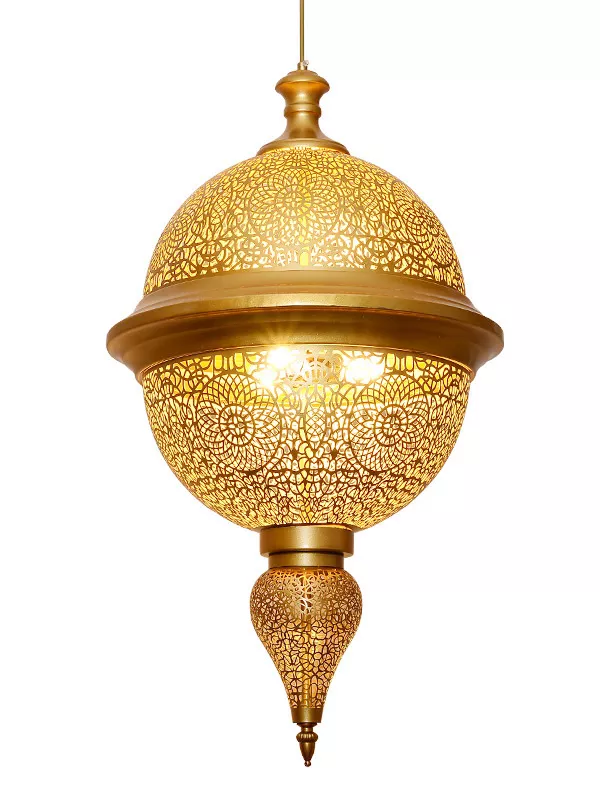 7c61c59b4f4072da3d1e97fd79dac932 JY35036-摩洛哥新疆风格镂空雕花走廊吊灯