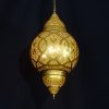 JY2060B-Exotic Arabic Style Morocco Hotel Restaurant Staircase Hollow Carving black/gold Chandelier