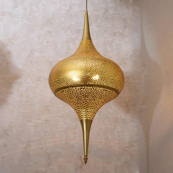 JY2136-Morocco Muslim Vintage Gold Pendant Lights Arabic Lighting hotel restaurant Cafes Restaurants Lamp