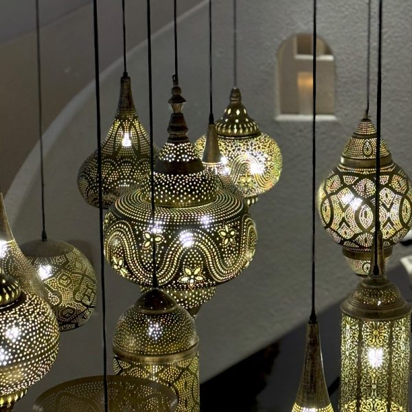 JY2121-Moroccan Lights Arabia Muslims Style Retro Restaurant Project Small Pendant Lamp