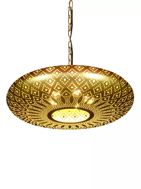 JY36022-摩洛哥风格咖啡厅民宿金色吊灯