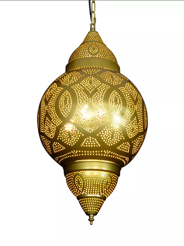 JY35012-复古摩洛哥风情镂空雕花吊灯