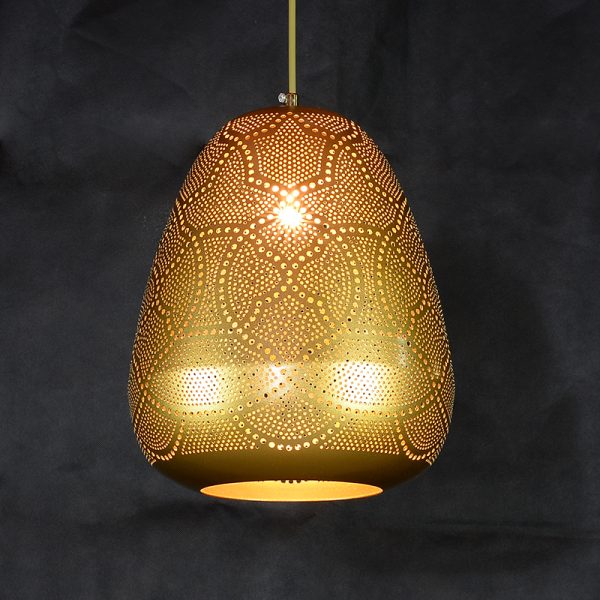 JY2123-Arabic Style Gold Lamp Hotel Pendtant Light Restaurant Clubhouse Corridor Chandelier