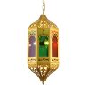 JY2130-Zhongshan Factory Lighting Arab Moroccan Muslim Style Mosque Traditional Gold Restaurant Pendant Lamp