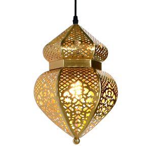 JY2131-Moroccan Style Modern Decoration Pendant Lamp Restaurant Corridor Gold Lighting From China