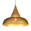 JY2132-Morocco French gold iron indoor Pendant Lighting Café Bar Decoration Pendant Lamp