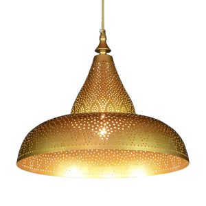 JY2132-Morocco French gold iron indoor Pendant Lighting Café Bar Decoration Pendant Lamp