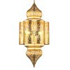JY2140-Southeast Asian style staircase iron chandelier Thai retro nostalgic industrial style living room restaurant Thai lighting