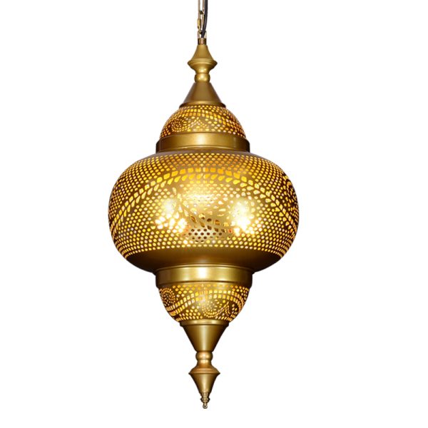 JY2151-Southeast Asian style light Morocco Traditional Gold Pendtant Lights Hotel Restaurant Lamps