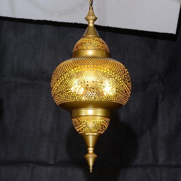 JY2151-Southeast Asian style light Morocco Traditional Gold Pendtant Lights Hotel Restaurant Lamps