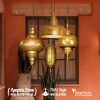 JY2122-Arabian style corridor Gold Lamp Staircase hollowed-out carved art Pendant Light