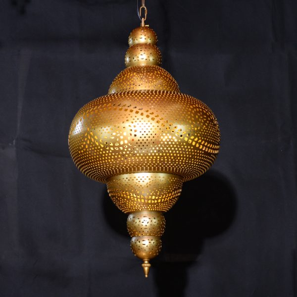 JY2153-Morocco Muslim Vintage Gold Pendant Lights Arabic Style Lighting Western Cafes Restaurants Lamp