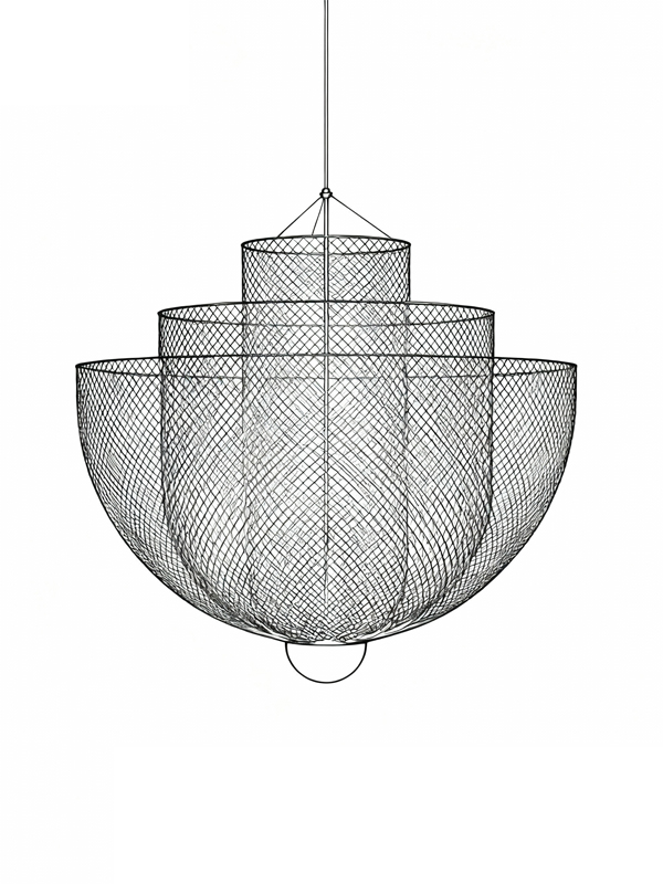 JY31001A-复古摩洛哥风情冲孔铁艺吊灯