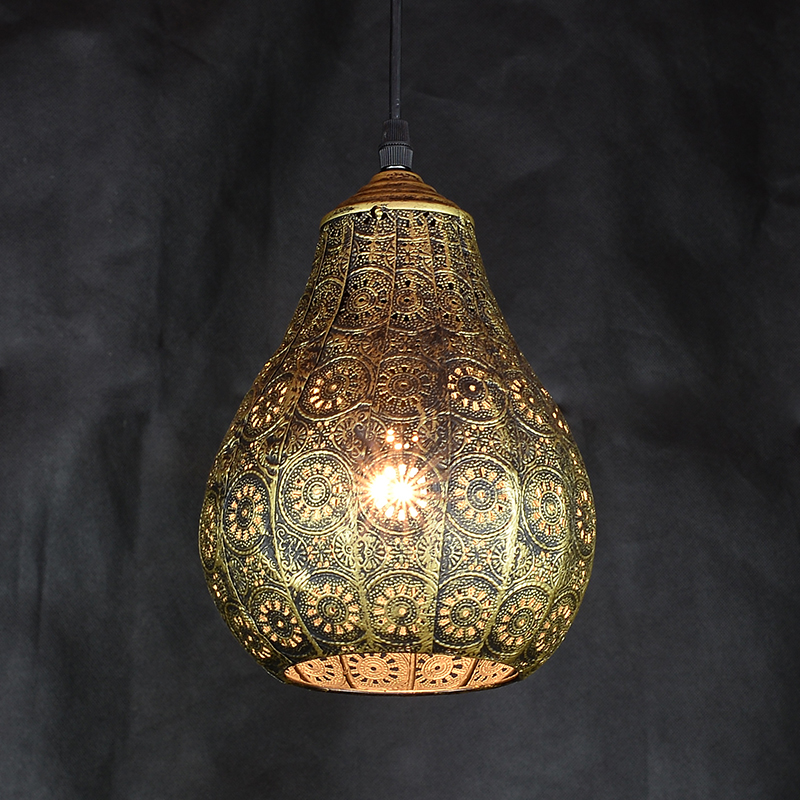 JY2121-Moroccan Lights Arabia Muslims Style Retro Restaurant Project Small Pendant Lamp